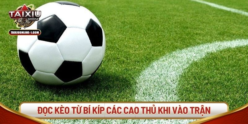 Đọc kèo từ bí kíp các cao thủ khi vào trận