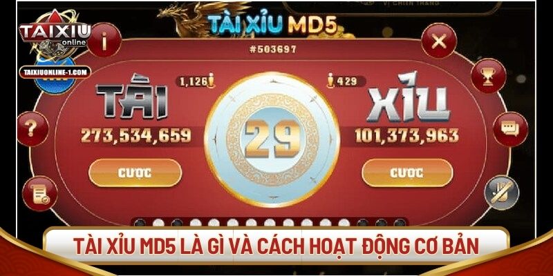 Tài xỉu MD5 là gì và cách hoạt động cơ bản