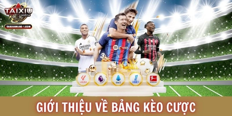 Giới thiệu về bảng kèo cược